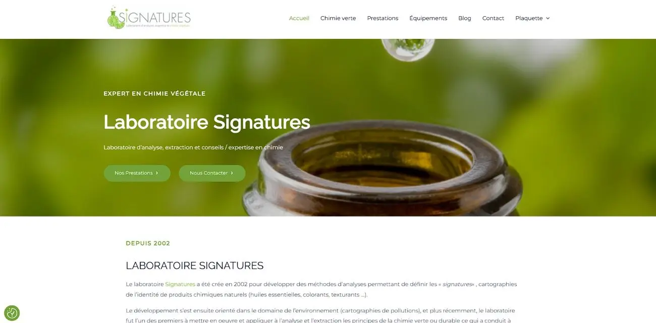 site vitrine à aix en provence