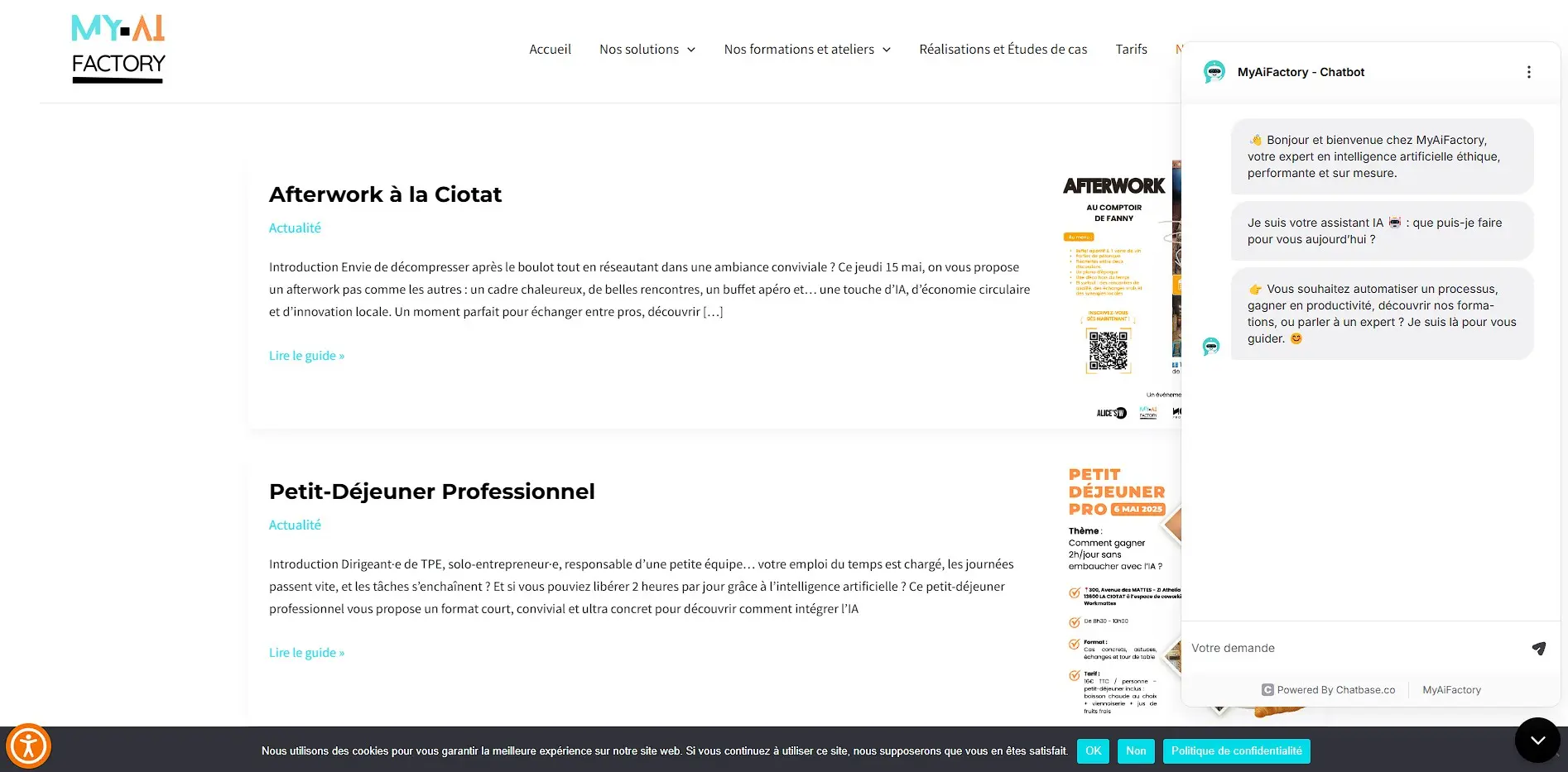 créateur de site professionnel IA à Toulon